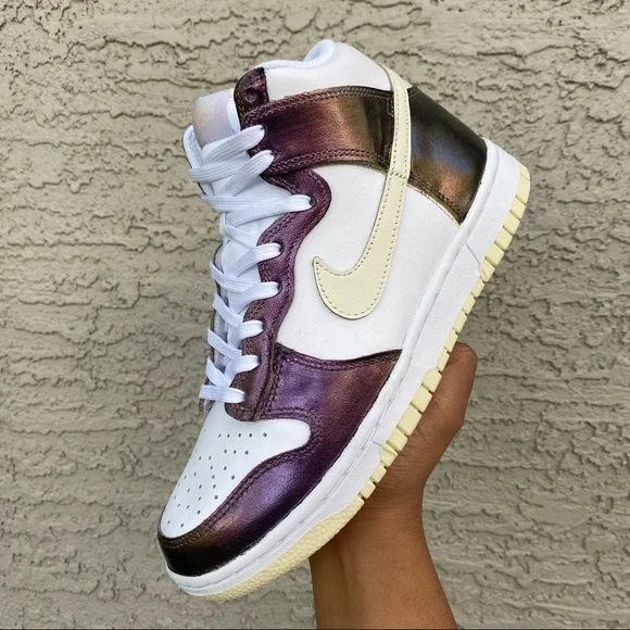 😈NEW😈 CUSTOM WMNS NIKE DUNK HI NEW WITHOUT BOX - Picture 3 of 14